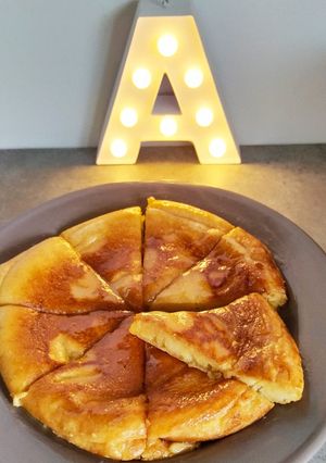 Une photo de Tahboult (omelette kabyle)