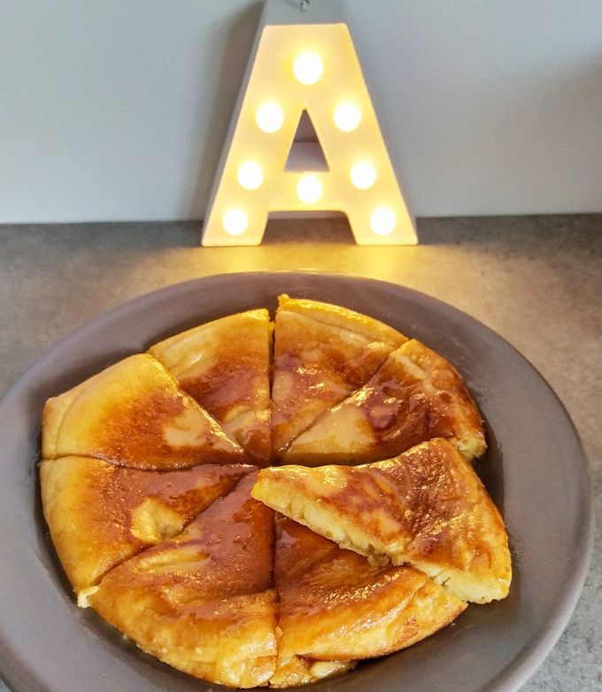 Une photo de Tahboult (omelette kabyle)