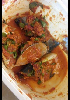 Foto resep Ikan patin pepes tempoyak