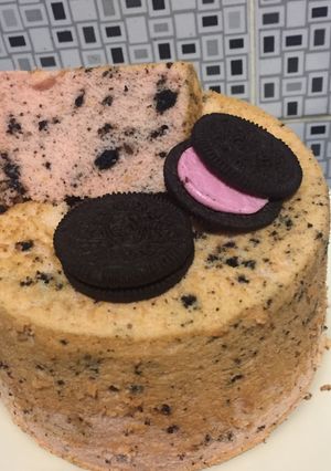 Foto resep Chiffon 🍓 milk oreo