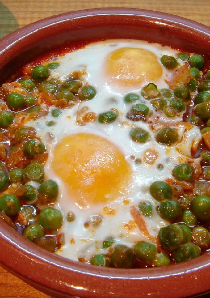 Una foto de Huevos al plato