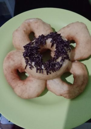 Foto resep Donat empuk tanpa kentang