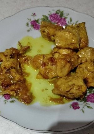 عکسی از دستور مرغ سوخاری