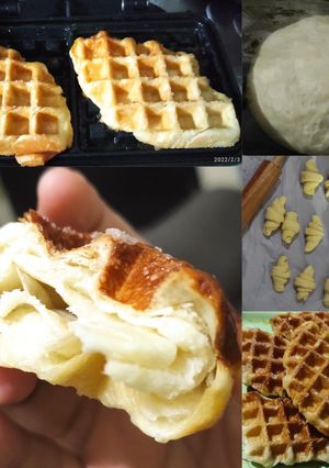 Foto resep Croffle Anti Gagal