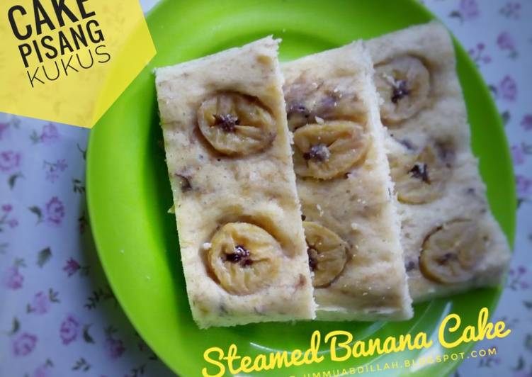Bolu Pisang Kukus Empuk & Lembut