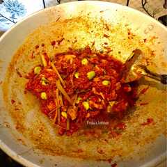 รูปของ Sambal goreng daging (khas Cirebon)