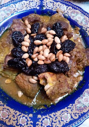 صورة لوصفة وصفة مغربية اللحم بالبرقوق