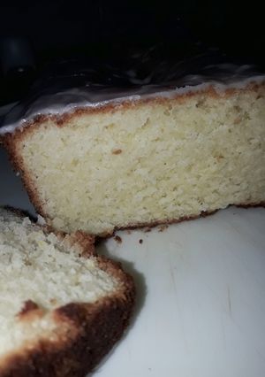 Una foto de Budín de limón