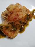 Pan-crisped chicken and fines herbes sauce