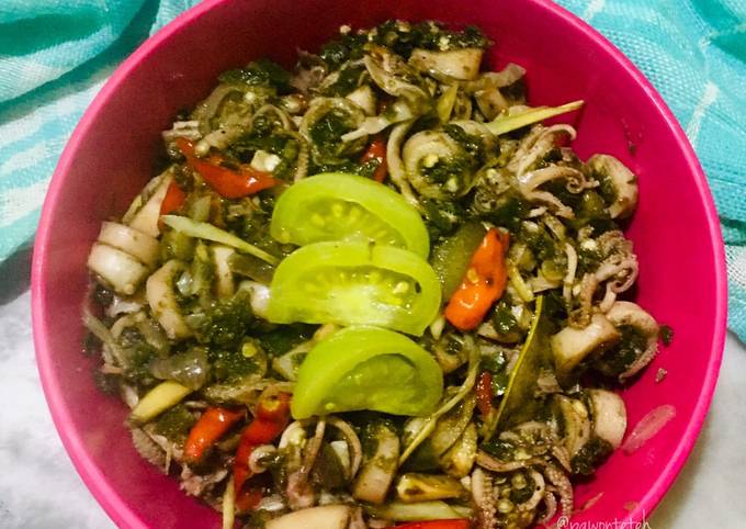 Cumi Sambel Cabe Ijo