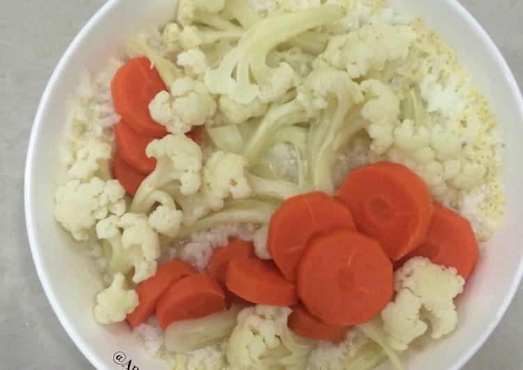 Resep Stim nasi Quinoa & sayur #healthy food, Enak Banget