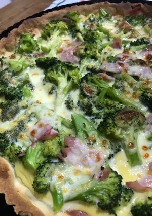 Una foto de Tarta de brócoli 🥦❤️