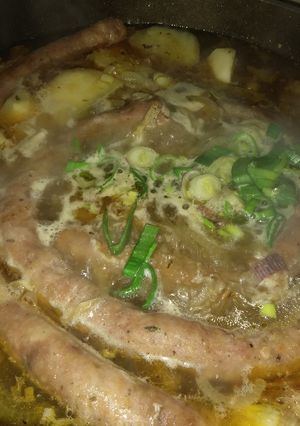 Una foto de Salchicha parrillera a la cerveza