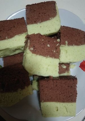 Foto resep Brownies Pandan Coklat