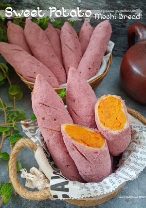 Foto resep Sweet Potato Mochi Bread
