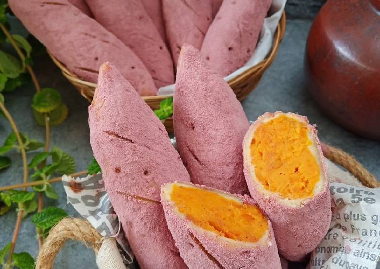 Cara Gampang Membuat Sweet Potato Mochi Bread yang Bisa Manjain Lidah