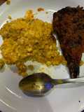 Ukwa with peppered fish