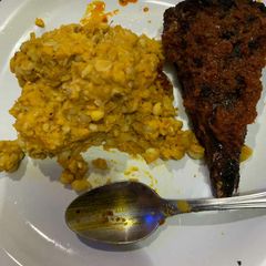 A picture of Ukwa with peppered fish.