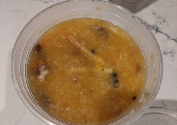 Recipe of Quick Hearty Pumpkin Congee