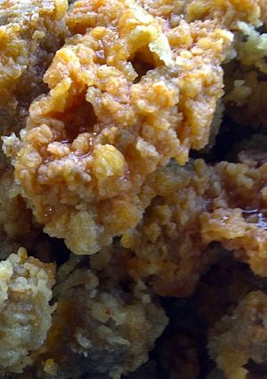 A picture of Buffalo gizzards.