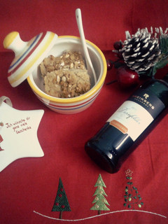 A picture of T's Eggless Bread Pudding from Underdone Bread.