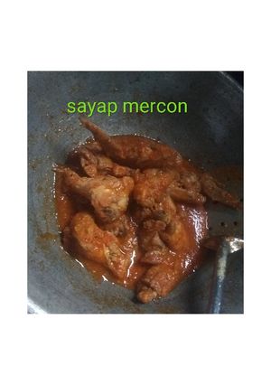 Foto resep Sayap mercon