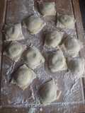 Ravioli Bolognese with beef or quorn