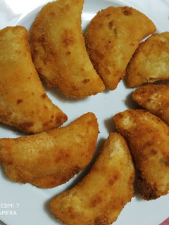 Foto de Rissóis de frango com cenoura