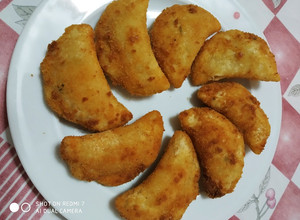 Foto de Rissóis de frango com cenoura