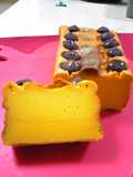 Oil-free Kabocha Squash & Tofu Pudding-like Cake