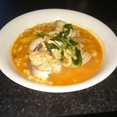 A picture of Portuguese Fish Pasta.