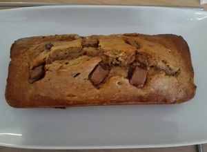 Foto principal de Bizcocho de plátano con trozos de chocolate