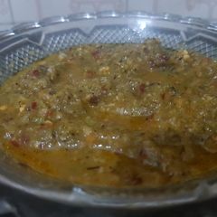 A picture of (Turai ka bharta Ridge Gourd bharta.