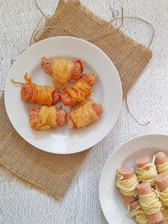 Foto resep Sosis Gulung Mie