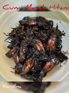 Foto resep Cumi Masak Hitam