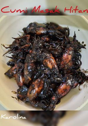 Foto resep Cumi Masak Hitam