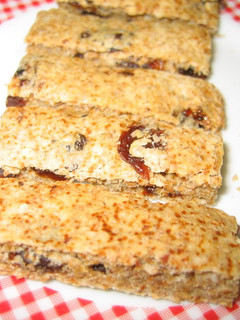 A picture of No Eggs, Oil, Dairy, Sugar: Raisin Bars.