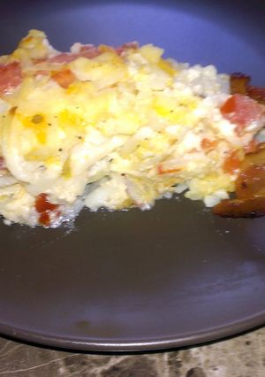 A picture of Healthy Hashbrown Casserole.