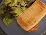 Panini au saumon fumé