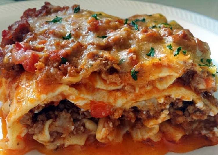 Easiest Way to Prepare Speedy Ray&#39;s&#39; Three Meat Lasagna