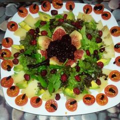 A picture of Cheese marmelade salad.