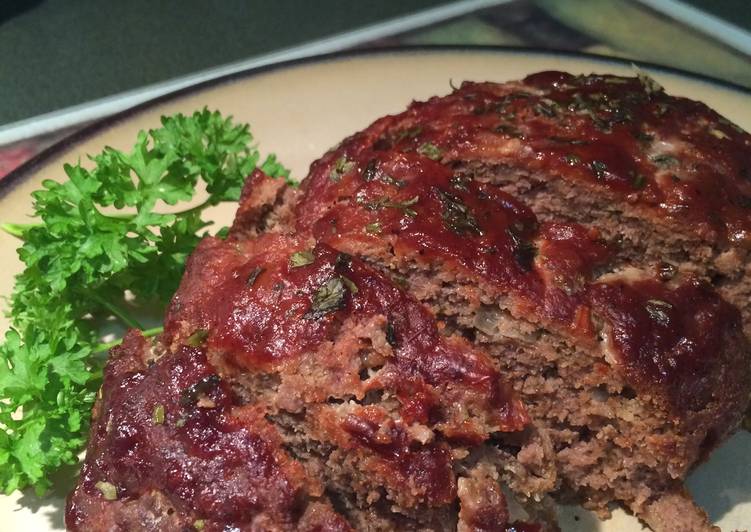 Recipe of Perfect Barbecue Bison Meatloaf