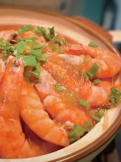 鮮蝦粉絲煲 的食譜成品照片