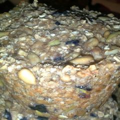 A picture of Healthy Banana Blue Apple Muffins.