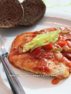 A picture of Quick and Easy Tomato Cream Simmered Cod.