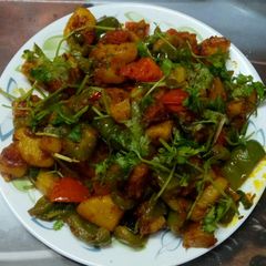 A picture of Potato capsicum.