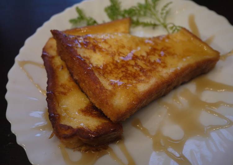 Recipe of Ultimate Fragrant Amazake French Toast