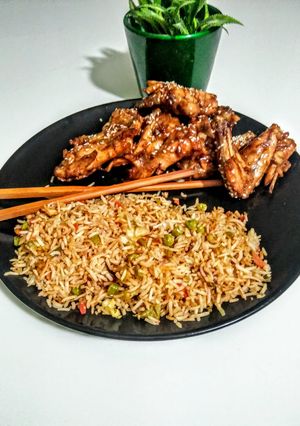 A picture of Chinese rice.