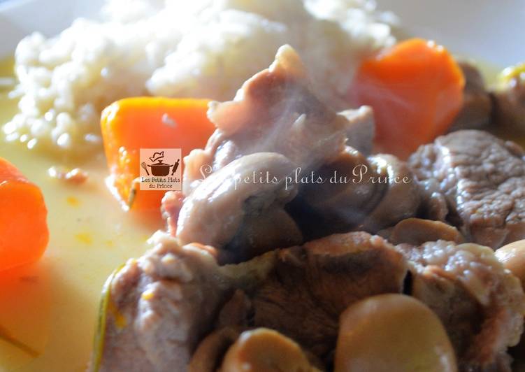 Recette Des Blanquette de veau à l&#39;ancienne