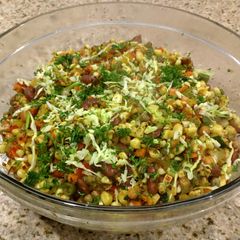 A picture of Succotash with a twist ;).